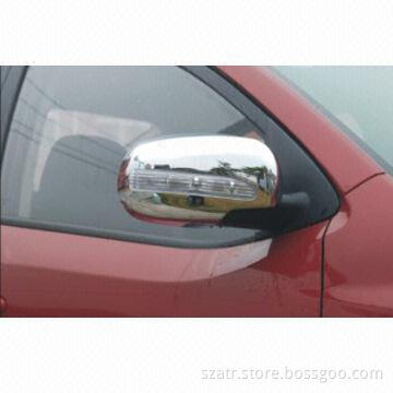 Side Mirror Covers for Forte 09-on, Made of ABS with Chromed